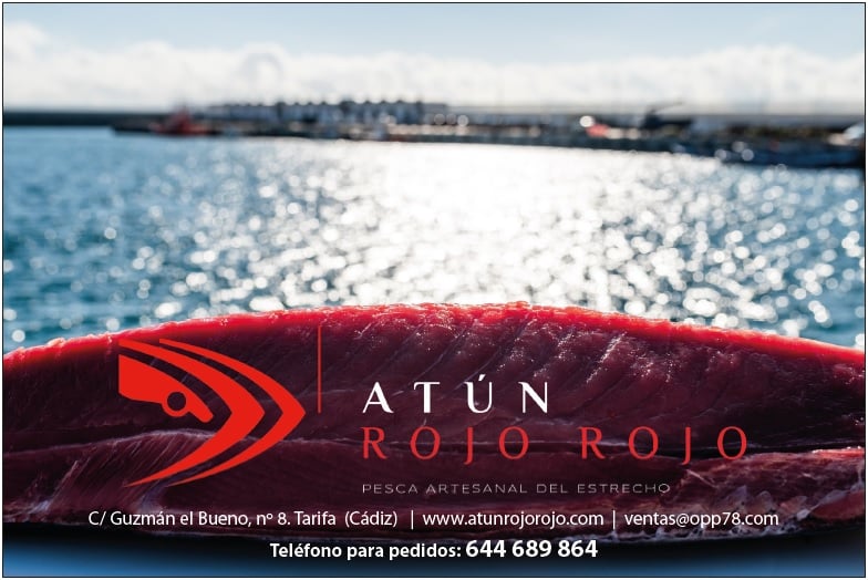La lonja de Tarifa impulsa su marca colectiva Atún Rojo Rojo.